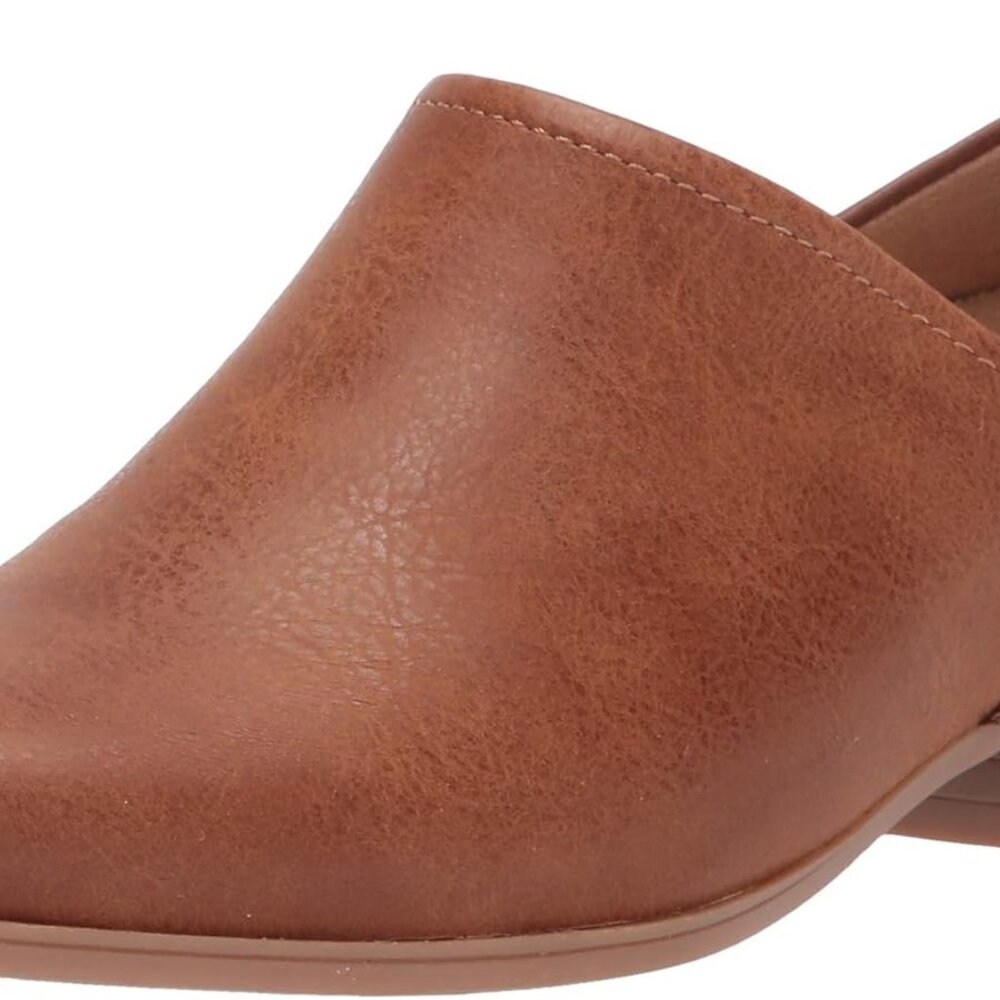 NATURALIZER Womens Carlyn Tan Faux Vegan Leather Boots Booties Size 8W